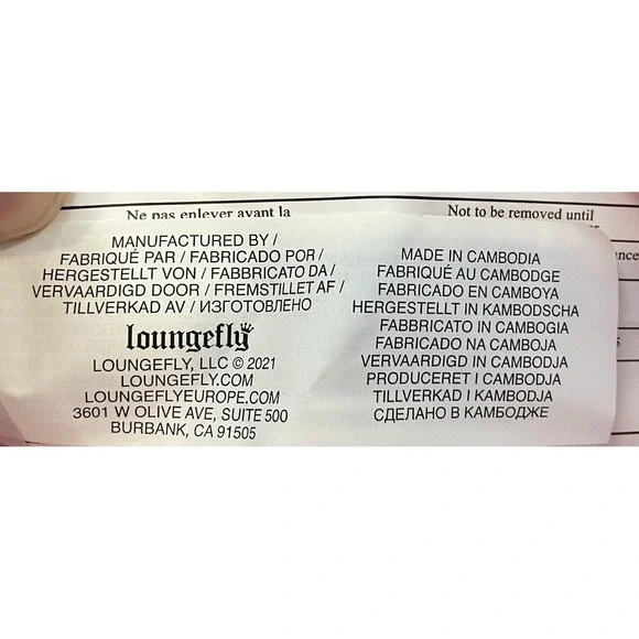 New! Loungefly Hello Kitty Monster Bright Rainbow Costumes Mini Backpack - Picture 9 of 9